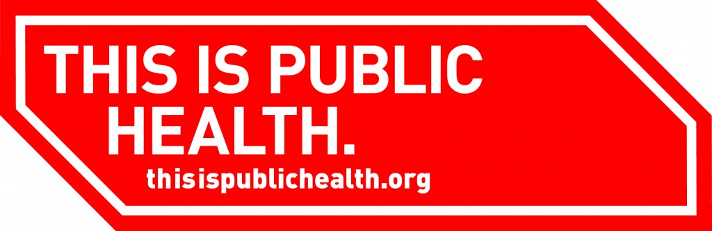 This is Public Health sticker