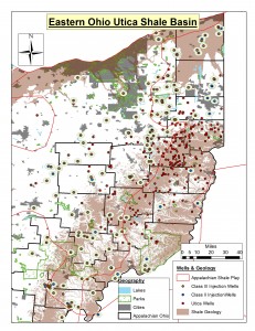 Figure 1. Eastern Ohio Utica Shale Basin - Click to enlarge