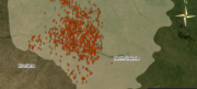 North Dakota Bakken Gas Flares