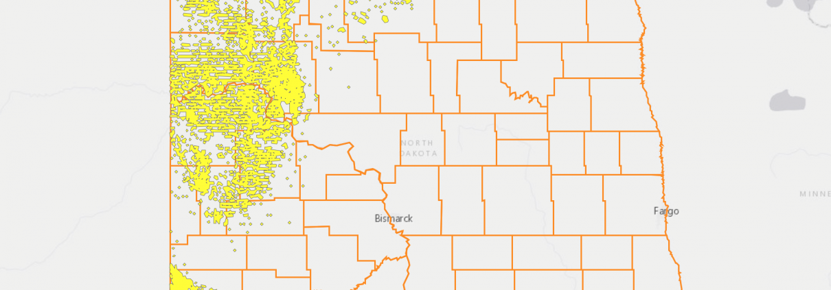 North Dakota shale viewer