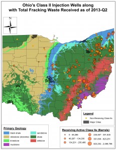 Ohio Class II and Underlying Primary Geology