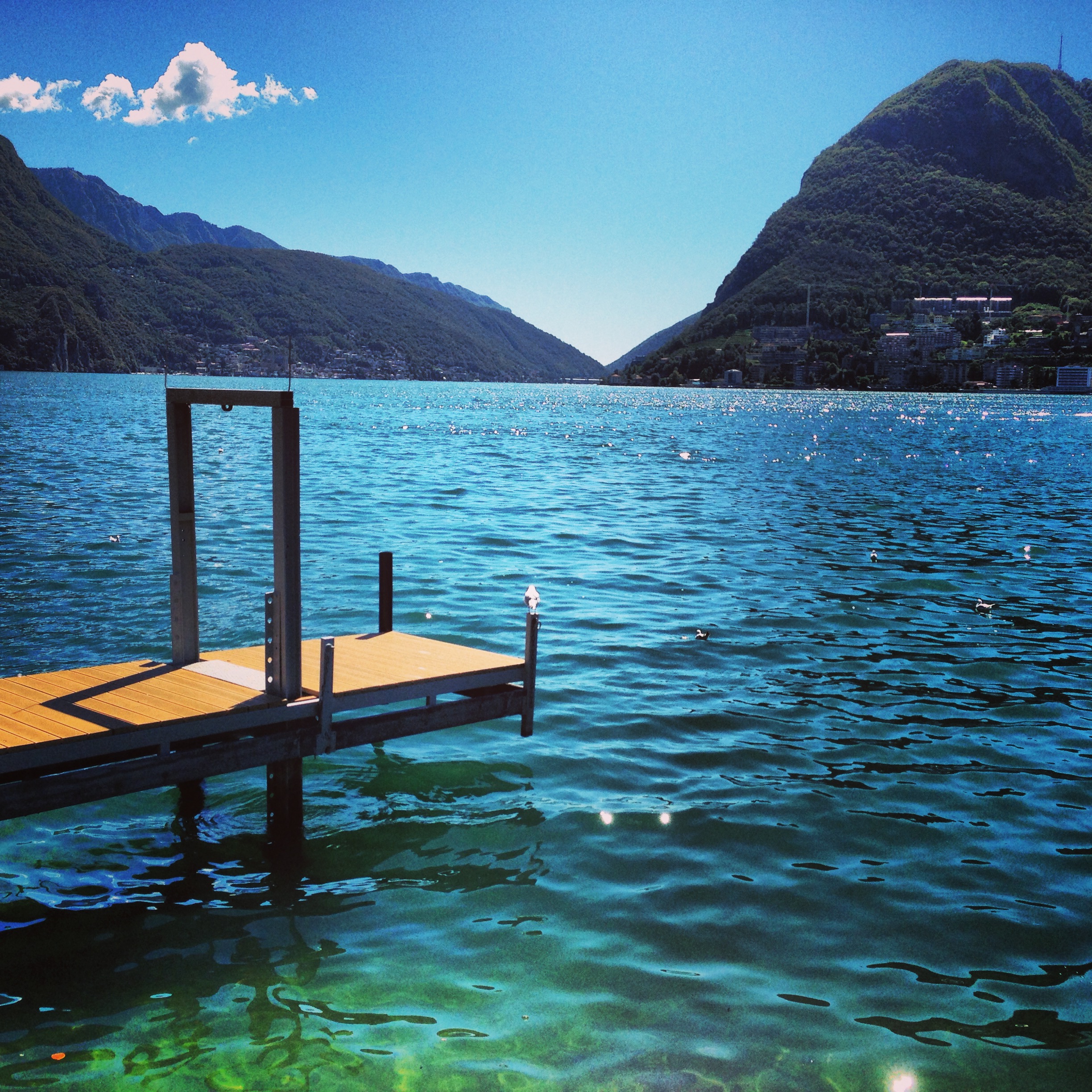 Lake Lugano, Switzerland