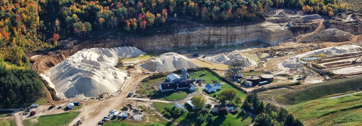 Frac Sand Mining 2013- Photo by Ted Auch