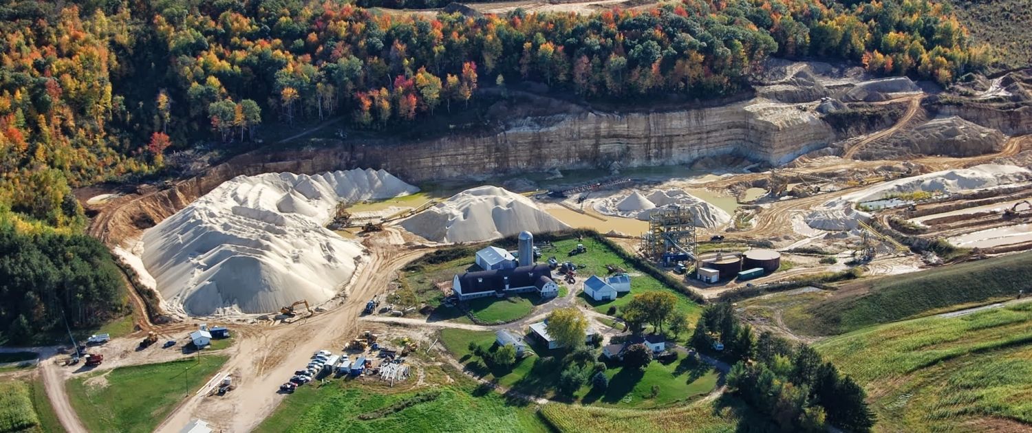 Frac Sand Mining 2013- Photo by Ted Auch