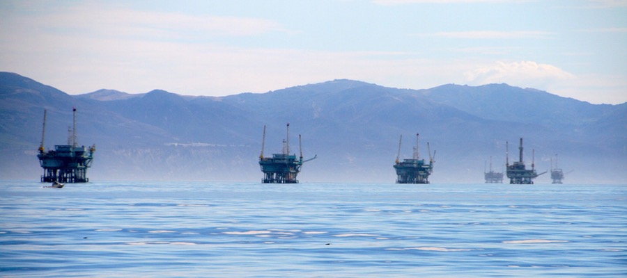 Offshore oil and gas development in CA - Photo by Linda Krop Environmental Defense Center