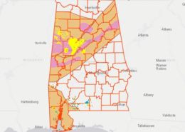 Alabama shale viewer map