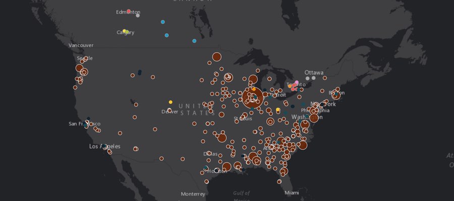 Koch Industrial Complex map