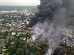 Lac-Mégantic derailment. Source: http://en.wikipedia.org/wiki/Lac-M%C3%A9gantic_derailment