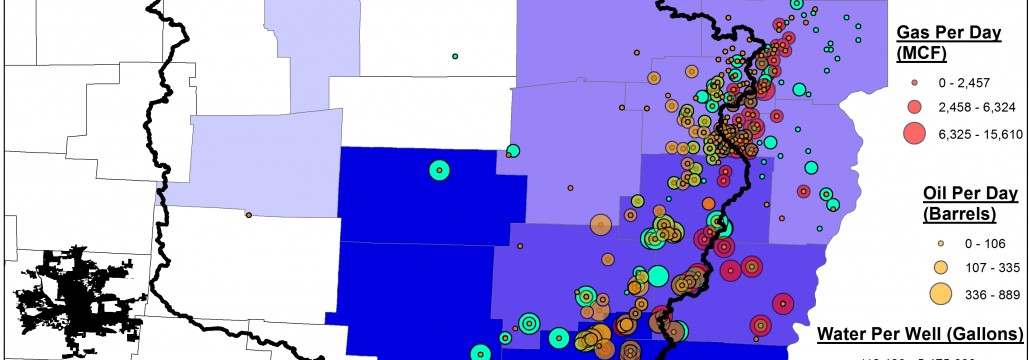 Water and Production in Ohio's Utica Shale - Water Per Well