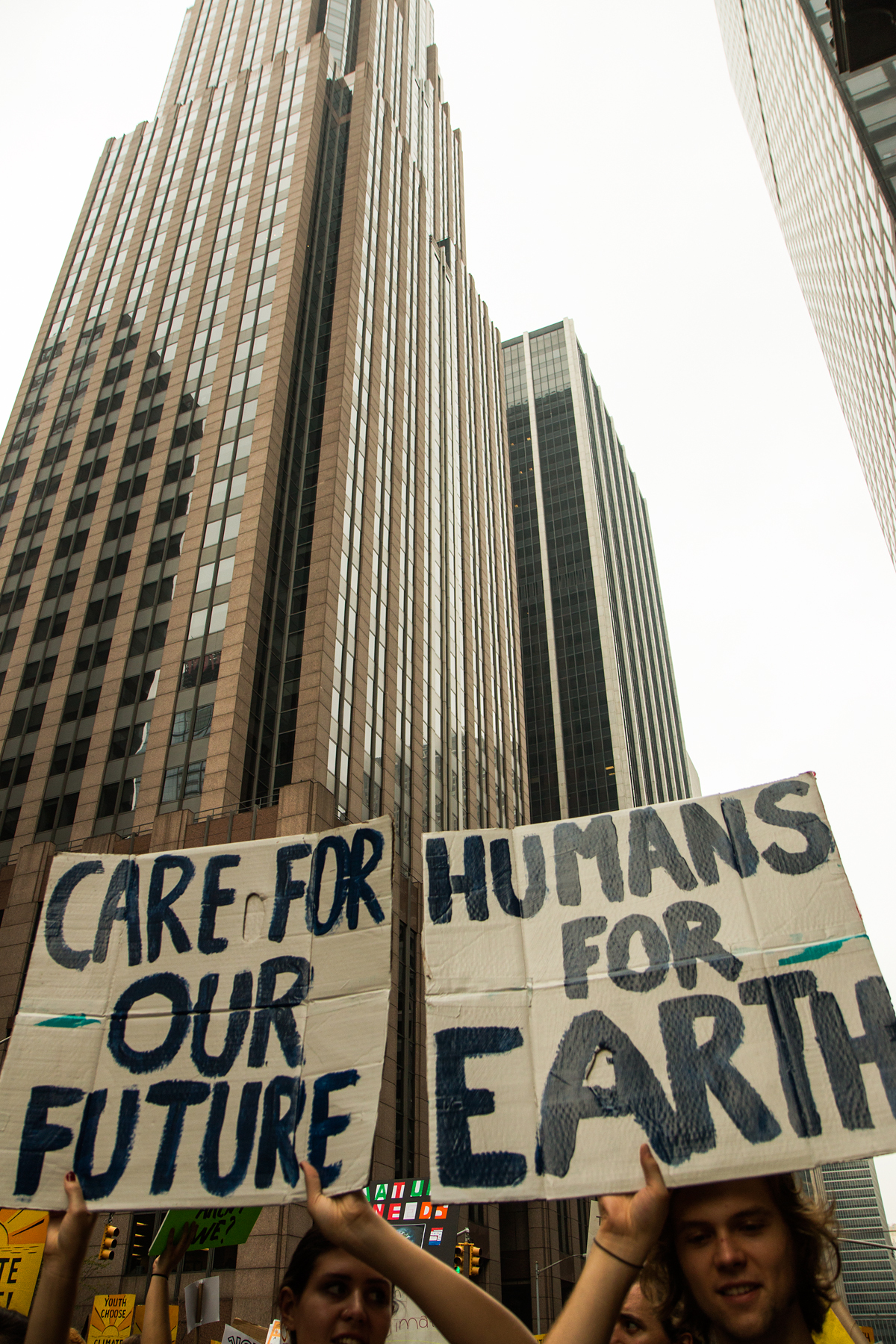 Images from the Peoples Climate March, September 2014. Photo by Savanna Lenker