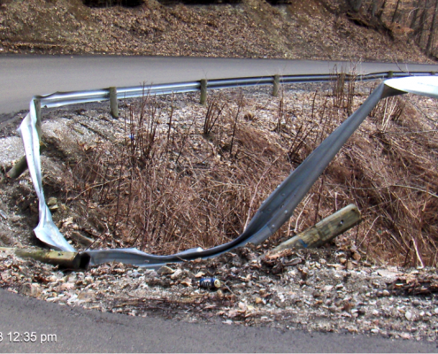 Figure 3. Follow up from the Feb. incident on Barker Run Road, Mar. 2013