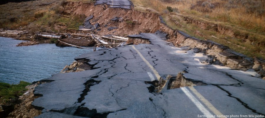 Earthquake damage photo from Wikipedia