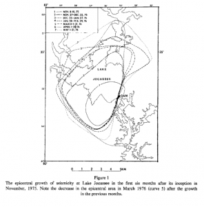 South Carolina experienced induced earthquakes after filling a reservoir