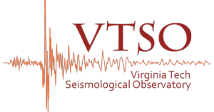 Virginia Tech Seismological Observatory logo