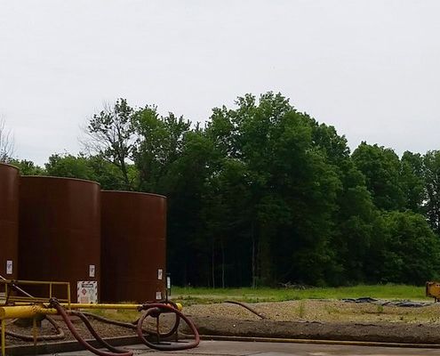 Injection wells in OH for disposing of oil and gas wastewater