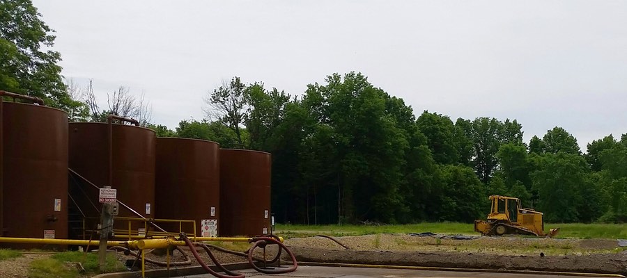 Injection wells in OH for disposing of oil and gas wastewater