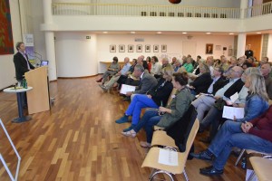 Presentations during Rotenburg Germany workshop, Sept 2015. Photo by Kyle Ferrar