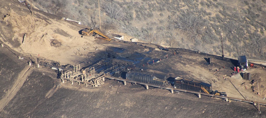 Aliso Canyon natural gas leak - Photo by Environmental Defense Fund