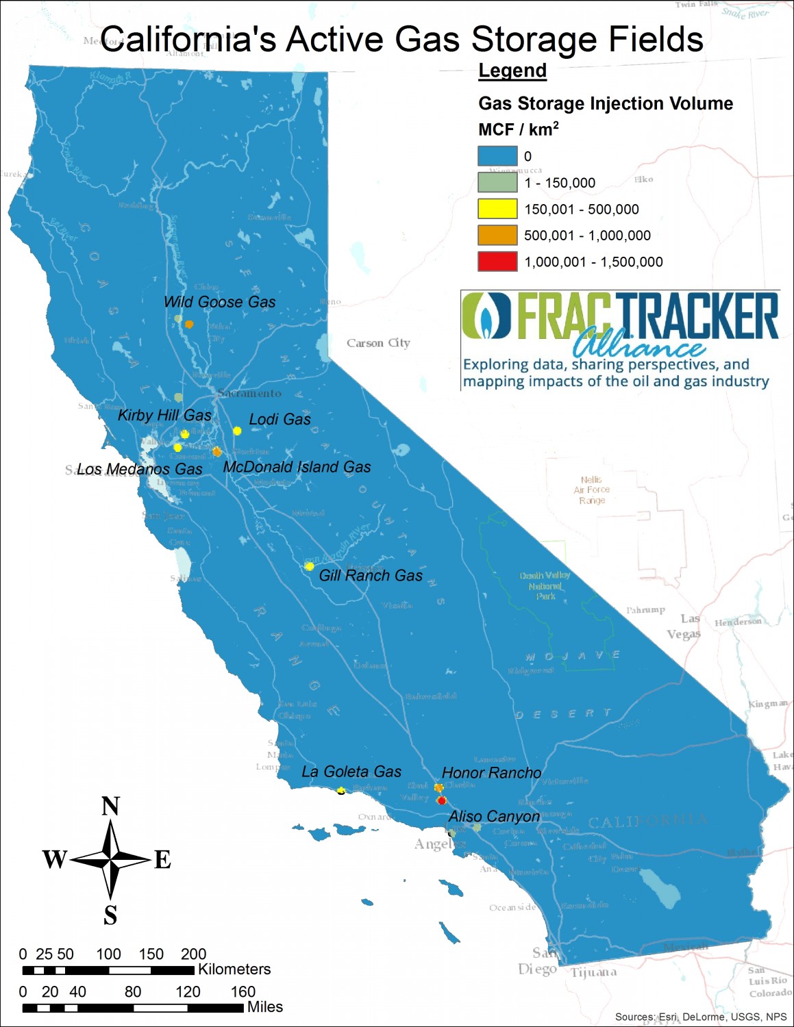 California in state of emergency from natural gas leak