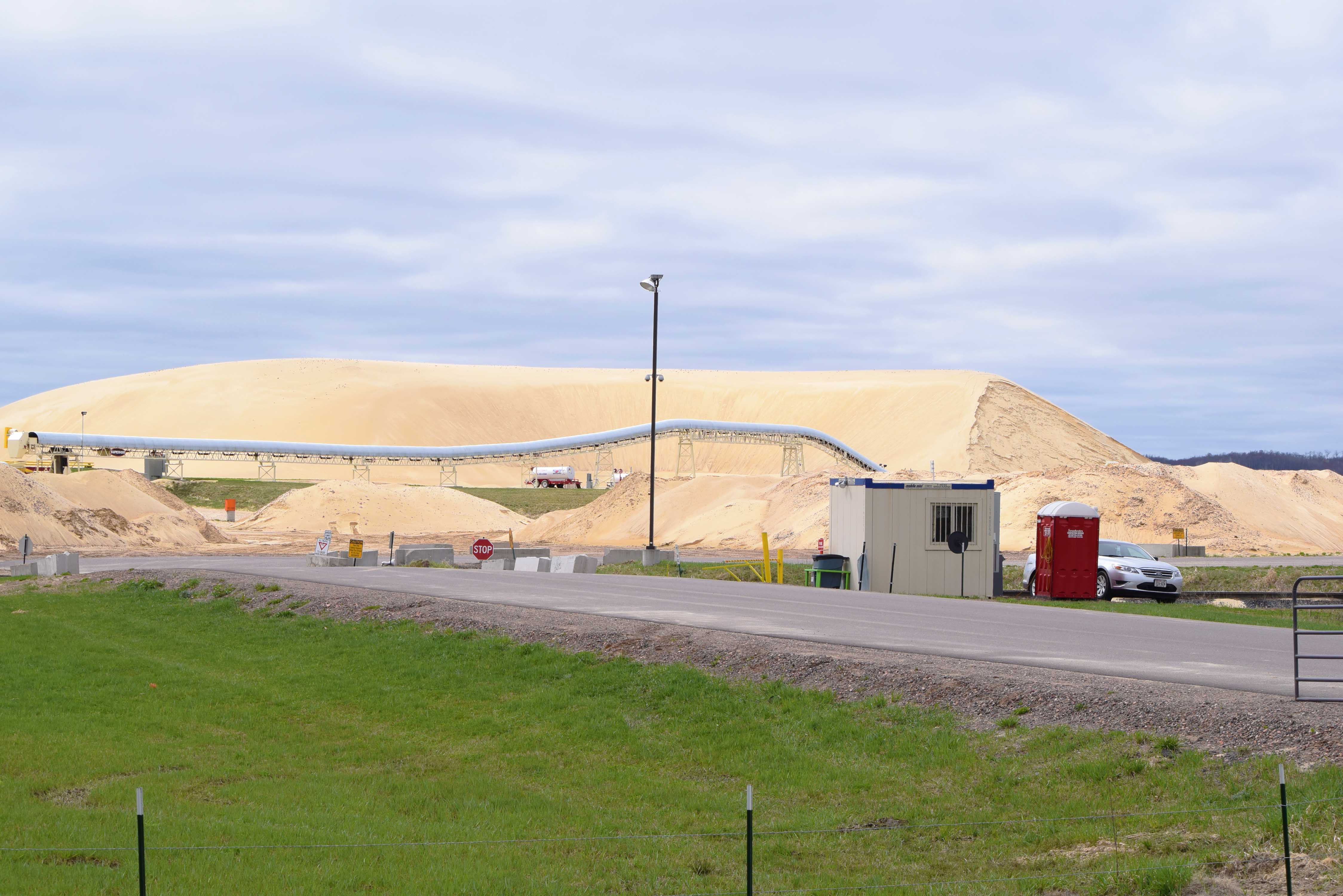 Chieftain Sands, Cheek, WI frac sand processing