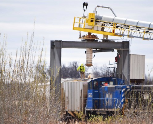 Chieftain Sands, Cheek, WI frac sand processing