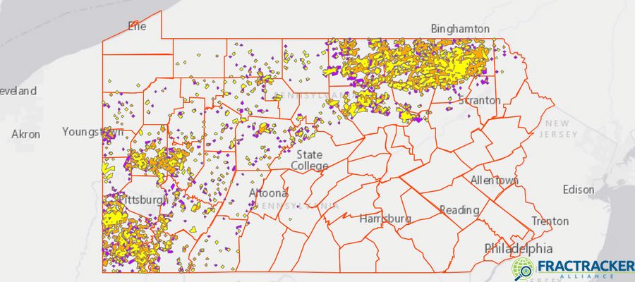 Approaching 10K Unconventional Wells in PA