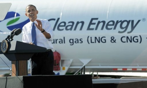 Obama discussing LNG