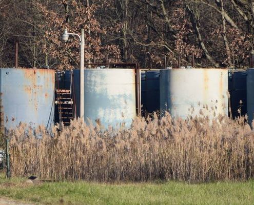 Koontz Class II Injection Well, Trumbull County, Ohio, (41.22806065, -80.87669281) with 260,278 barrels (10,020,704 gallons) of fracking waste having been processed between Q3-2010 and Q3-2012 (Note: Q1-2016 volumes have yet to be reported!).