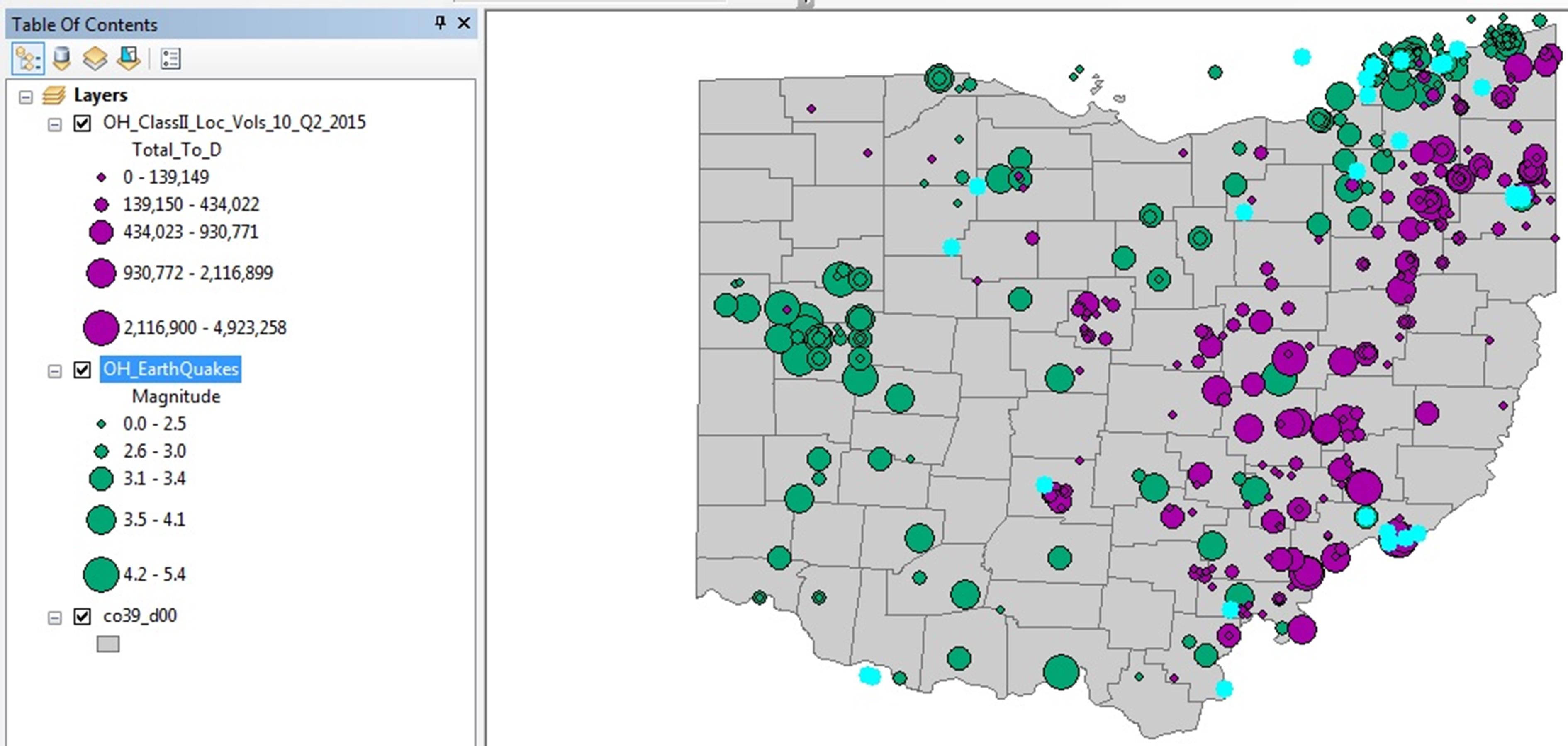 Earthquake tracker ohio