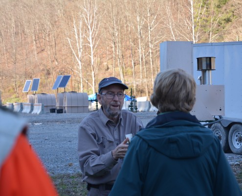 Bill Hughes giving tours of gas fields in West Virginia. Photo by Joe Solomon. https://flic.kr/s/aHskkXZj3z