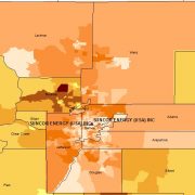 Denver Area Refineries and Mean Annual Income Across the Region