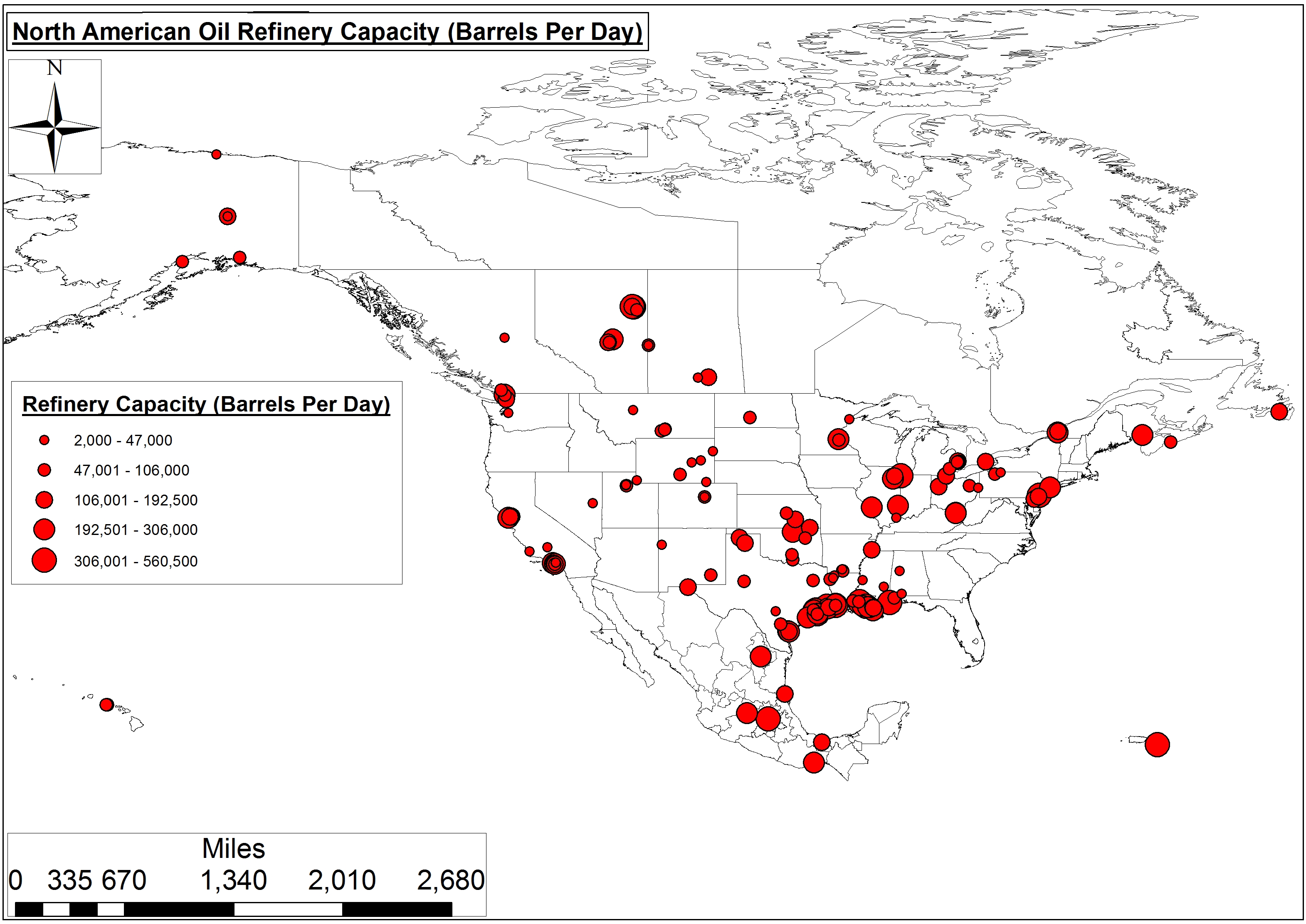 Us Oil Refineries Map Living Room Design 2020