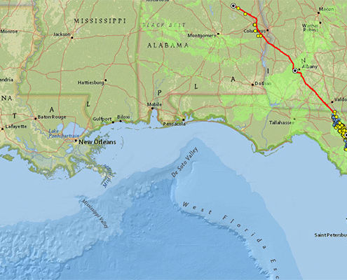Sabal Pipeline Map