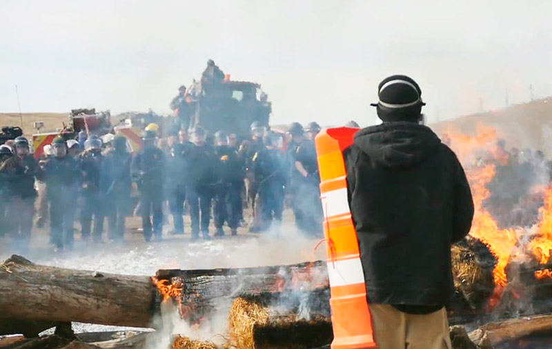 DAPL protests from in-depth documentations at: https://vimeo.com/189249968