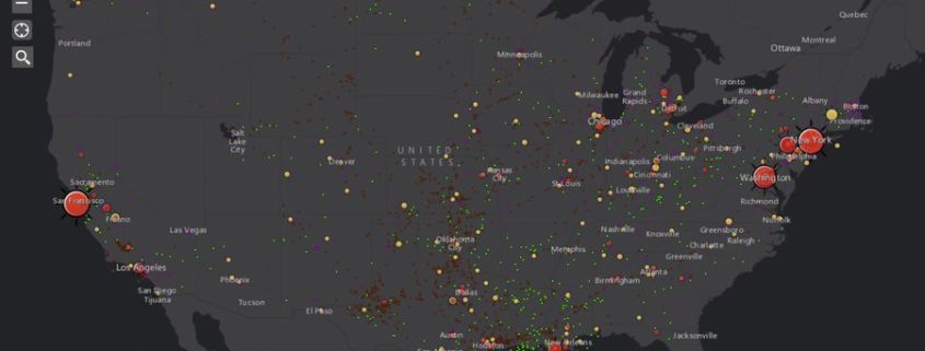 Pipeline incident analysis map