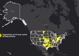 34 states with active drilling activity in US map