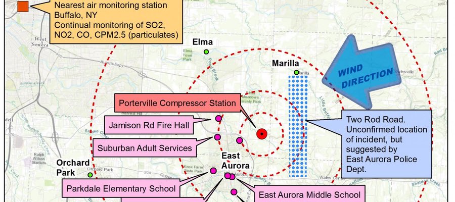 Porterville incident map