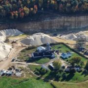 Frac sand mining from the sky in Wisconsin