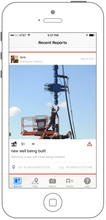 Mobile App Newsfeed