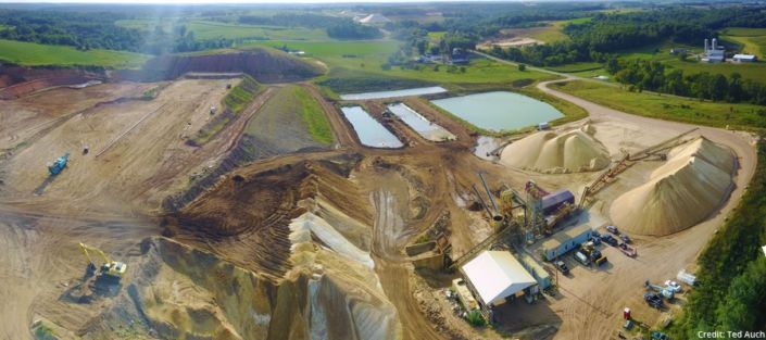 frac-sand-mining-aug2017-feature Superior Silica Sand, LLC, Lundequam Picknell site, Barron County WI