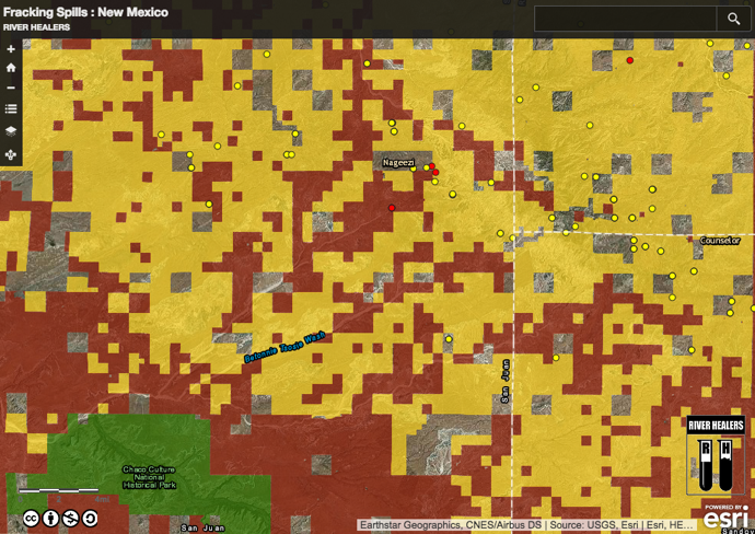 River Healers map