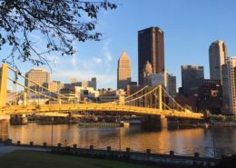 Downtown Pittsburgh, PA - Photo by Brook Lenker after Climate Reality Project in 2017