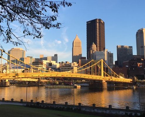 Downtown Pittsburgh, PA - Photo by Brook Lenker after Climate Reality Project in 2017