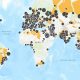 Global oil refineries map by FracTracker - Ted Auch