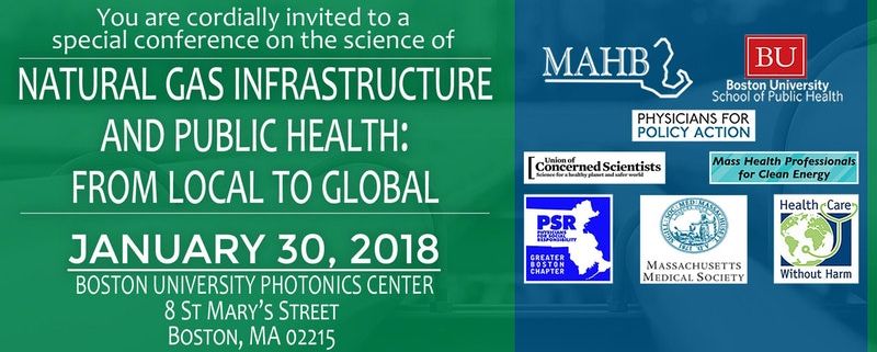Natural gas infrastructure event Jan 2018