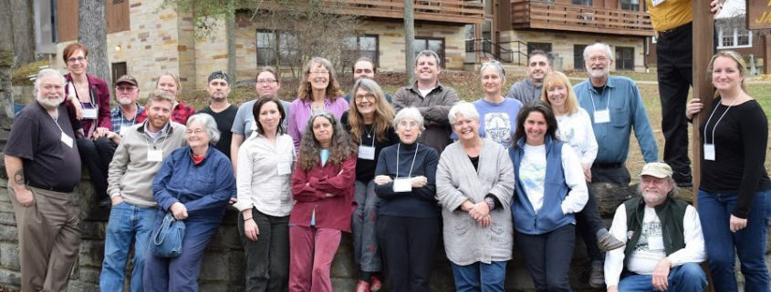 Some of the AGWG members Jackson's Mill.