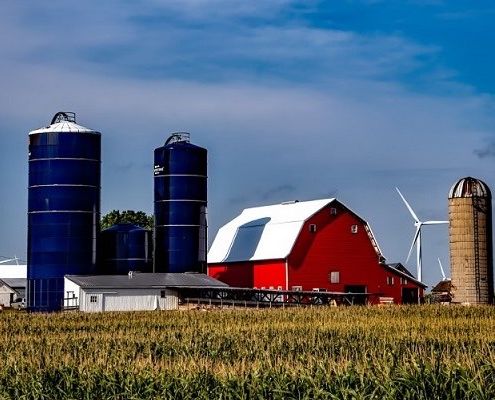 Behind in the Game Feature Image: Wind and farm. Creative Commons license.