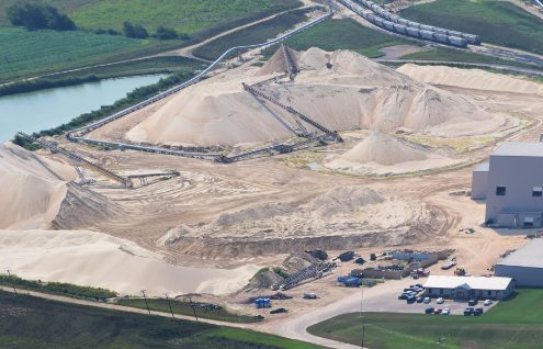 Frac Sand Mine, Eau Claire County, WI