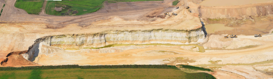 Frac Sand Mine, Eau Claire County, WI