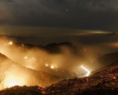 Thomas Fire Photo by Marcus Yam, LA Times